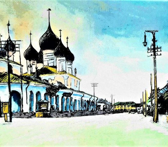 Новогодние подарки с видами города Ростов