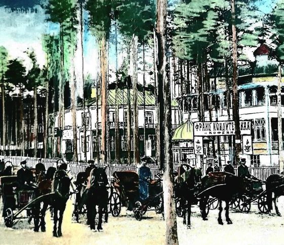 Новогодние подарки с видами городов Сестрорецк