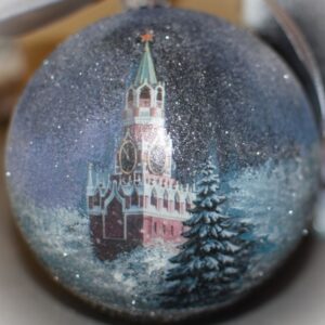 НОВОГОДНИЕ ИГРУШКИ С ВИДАМИ МОСКВЫ