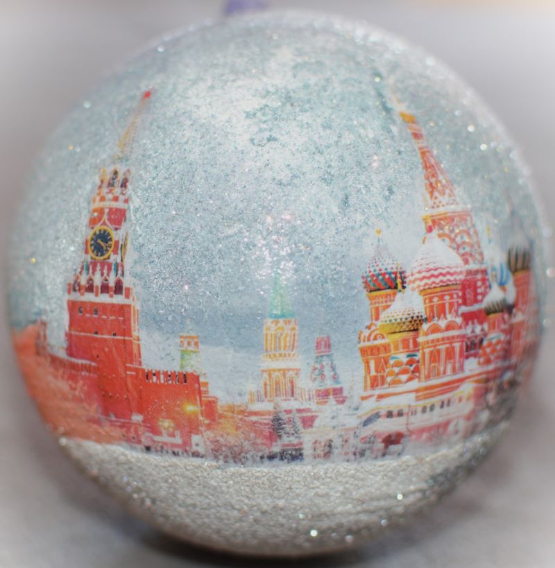 шары с видами Москвы
